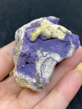Lovely Unknown Purple Mineral Specimen - 103.  7 Grams - Estate Find