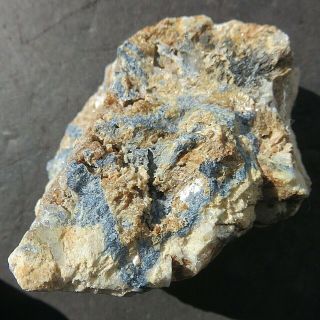 Siderite And Blue Tourmaline - Plumbago Mountain Mine - Newry,  Maine