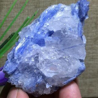 Rare Blue Crystal Natural Kyanite Rough Gem Stone Mineral Specimen Healing K1134