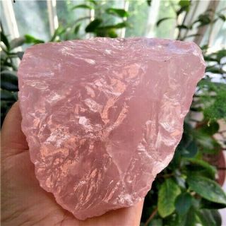 458g Nature Of The Pink Rose Crystal Stone From Madagasc U186
