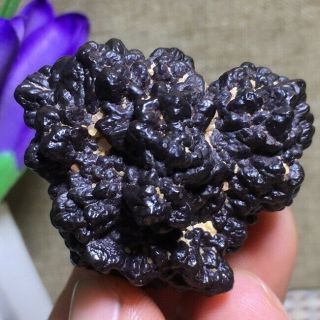 Rare Carbonado Black Diamond Meteorite Rare Specimen 46g K1032