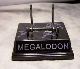 " The " Megalodon Tooth Display Stand For Megladon Fossil Shark Teeth