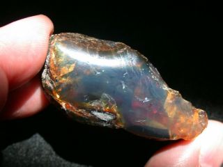 Sky Blue Amber Fossil Gemstone Top Quality 11.  2 G
