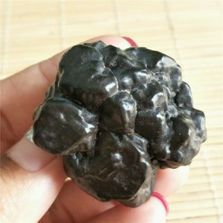 73g Rare Carbonado Black Diamond Meteorite Rare Specimen W956 3