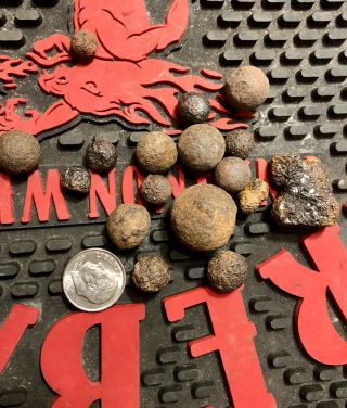 REILLY’S ROCKS: 16 Moqui Marbles,  Iron/Hematite Concretions,  Arizona 3