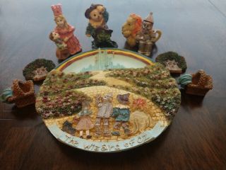 Popular Imports - Vintage Wizard Of Oz Mini Figurine Tea Set