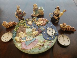 Popular Imports - Vintage Alice In Wonderland Mini Figurine Tea Set
