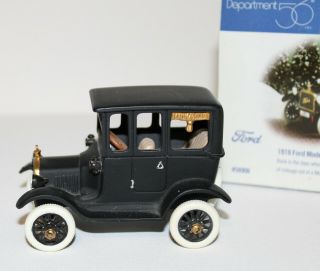 Dept 56 Christmas In The City Village Accessory 1919 Ford Model T 58906 Mib