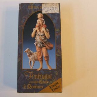 Roman Fontanini 5 " Nativity Figure Jeshua And Adin 1993 Ltd Ed 65245 Mib