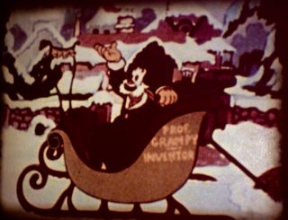 Christmas Comes But Once A Year Cartoon Fleischer 8 Sound 8mm