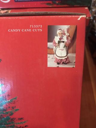 2000 Possible Dreams Vintage Candy Cane Cuts Clothique Mrs.  Claus Figure 713362