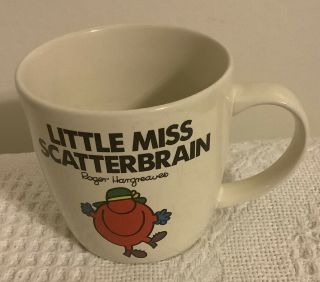Little Miss Scatterbrain Roger Hargreaves Ceramic Coffee Tea Cup Mug Gift