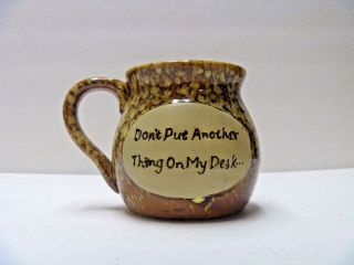Vintage Office Humor Coffee Cup Mug,  " Don 