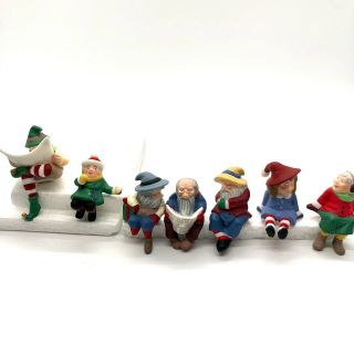 Dept 56 North Pole Series – ‘have A Seat’ Elves 56437 Retired