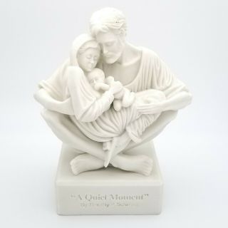 A Quiet Moment Timothy P Schmalz Holy Family Figurine Statue Cast Carrara Marble