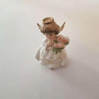 Vintage Enesco May Angel Of The Month Figurine,  Baby Gift,  Home Decor