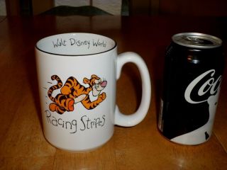 Walt Disney World - Tigger " Racing Stripes ",  Ceramic Coffee,  Large Sized Mug
