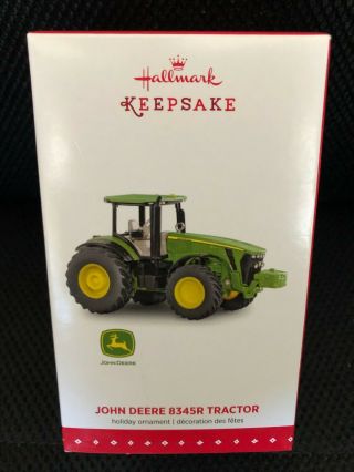 Hallmark 2015 John Deere 8345r Tractor Ornament