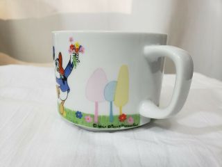Vtg Walt Disney Productions Donald Duck Ceramic Coffee Milk Mug Cup Japan DD 2