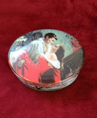W.  S.  George Gone With The Wind Limited Edition Music Box Scarlett And Rhett