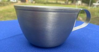Vintage Nash Stainless Steel U.  S.  Military Cup With Handle