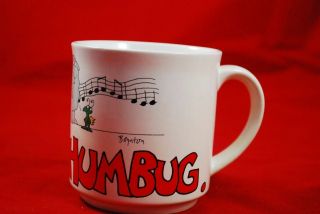 Sandra Boynton " Bah Humbug " Christmas Coffee Mug - Recycled Paper Products