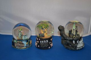 York Snow Globe,  Empire State Building King Kong,  Liberty Statue,  Holly Wood