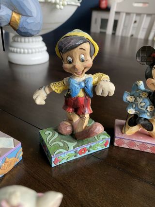 Jim Shore Disney Traditions " Lively Step " Pinocchio Figurine 4010027