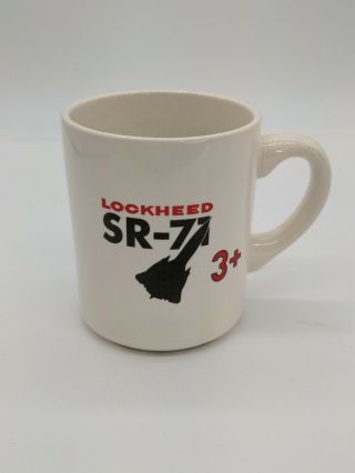 Lockheed Martin Sr - 71,  3 Coffee Mug Tea Cup Aviation Aerospace Flying Jet