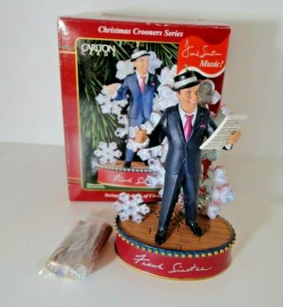 Frank Sinatra Swingin Sounds Of Christmas Ornament Carlton Cards Let It Snow