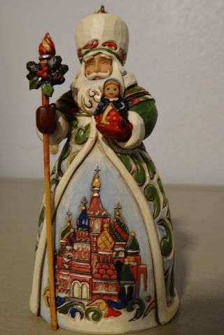Jim Shore Russian Santa Hanging Ornament 4022942