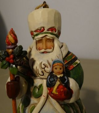Jim Shore Russian Santa Hanging Ornament 4022942 3