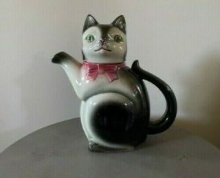 Vintage Erphila Cat Teapot Germany 6700 A 1930 
