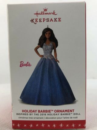 Holiday Barbie Ornament Inspired By The 2016 Holiday Barbie Doll