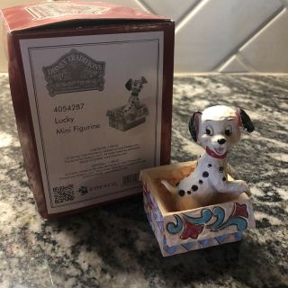 Jim Shore Disney Traditions 101 Dalmatians Lucky Mini Figurine 4054287