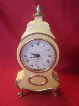 Vintage Music Alarm Clock West Germany With Reuge Music Box Missing Wind Piece