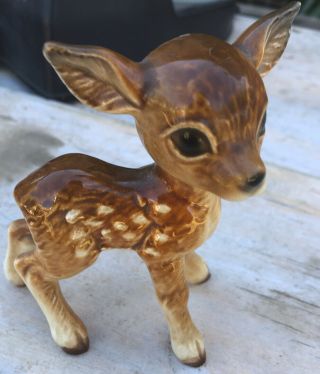 Vtg Goebel W Germany Porcelain Deer Fawn Figurine 4”