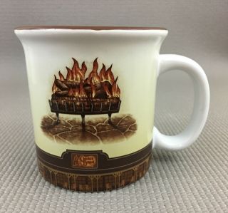 Cracker Barrel Old Country Store Fireplace 12 Ounce Coffee Mug Cup