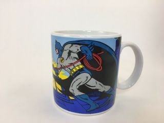 BATMAN AND joker ceramic MUG/CUP BY applause (VINTAGE 1989) 3