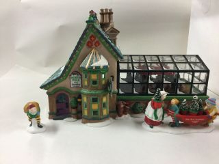 Christmas Heritage Village - Mrs.  Claus’ Greenhouse
