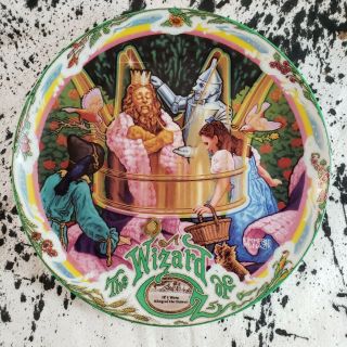 Knowles 1993 The Wizard Of Oz If I Were King Of The Forest Musical Plate