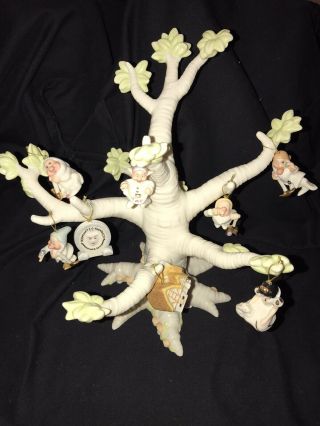 Lenox Disney Snow White / 7 Dwarfs Ornament Tree