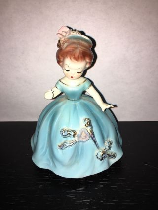 Arnart Creation Girl - Blue Gown Figurine - 7616 - Cherchez La Femme - Josef