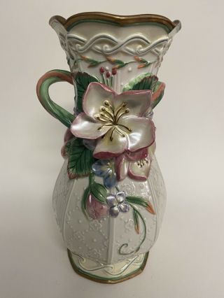 Fitz And Floyd Classics Floral Vase