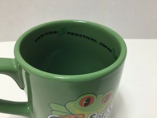 RainForest Cafe Green Frog Coffee Mug 3