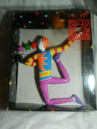 Cirque Du Soleil Ornament By Dept 56 Jester Acrobat W/ Box Look Htf
