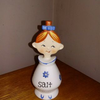 Holt Howard Pixieware Jolly Pixie Girl Salt Shaker