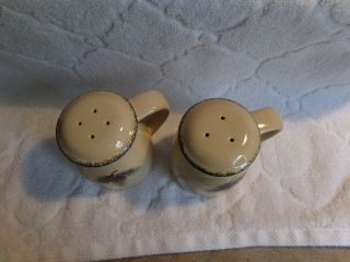 Home & Garden Party Northwoods Pinecone Salt and Pepper Shakers Set 3.  5 