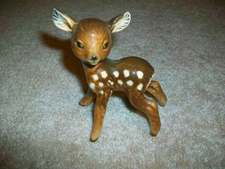 Vtg Goebel W Germany Porcelain Deer Doe Fawn Bambi Figurine 4”