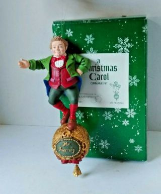Dept 56 A Christmas Carol Ornament Mr.  Fezziwig 8 " 1996